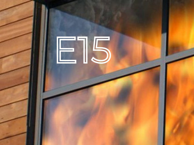 Противопожарные окна E 15